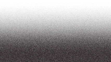 Grain noise background, vector white black dust  pattern. Abstract grainy noise background, grunge haltone effect of sand  on paper