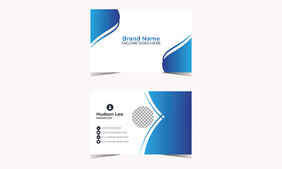 Creative and modern business card template
Modern professional business card Premium Vector