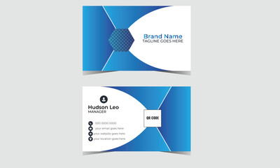 Creative and modern business card template
Modern professional business card Premium Vector