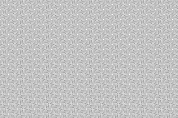 A gray pattern with a white circle and the word love on it.