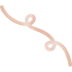 Beige Grainy Stipple Squiggle 