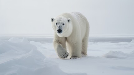 Obraz na płótnie Canvas The grace and power of the Polar Bear
