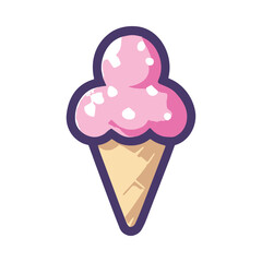 Ice Cream Vector Illustration