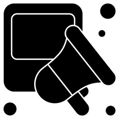 speakerphone solid icon