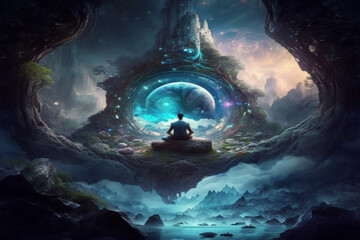 Obraz na płótnie Canvas Meditation 2