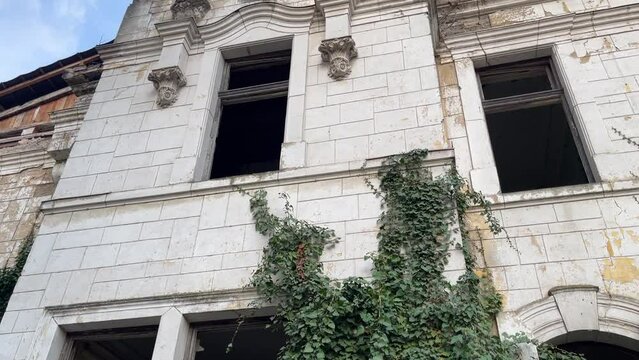 Abandoned house/palace of the Spitzer family, Beocin, Serbia