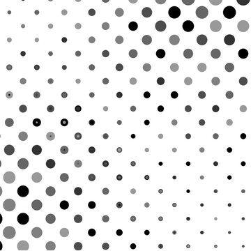 Halftone abstract geometric design, digital dynamic texture cover background, vector illustration
