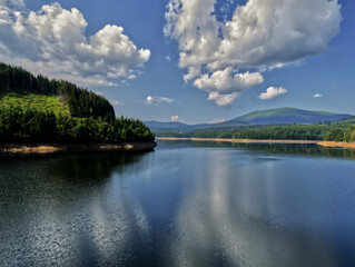 Fototapeta premium lake in the mountains