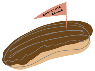 chocolate eclair