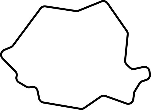 recommend clip art: doodle freehand drawing of romania map.