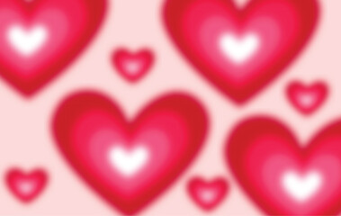 Pink heart background, Valentine wallpaper