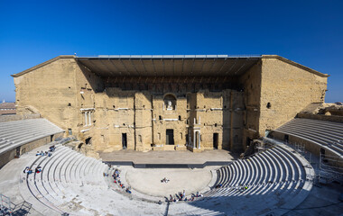 Roman Amphitheatre, Orange, UNESCO world heritage, Provence, France