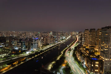 Fototapeta na wymiar São Paulo Skyline