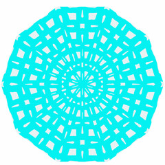 Abstract background with color shapes . Grunge mandala  for textile, fabric, wallpaper, wrapping paper..