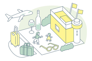 The Joy of Traveling Far and Wide by Plane