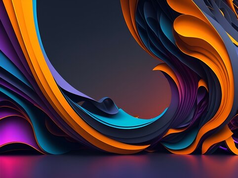 Abstract and colorful pc wallpaper