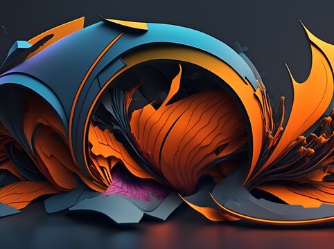 Abstract and colorful pc wallpaper