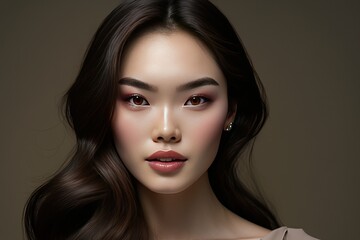 Beautiful asia model, portrait beautiful woman
