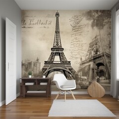 Culture, history and architecture come alive in travel-inspired Eiffel Tower wall art 