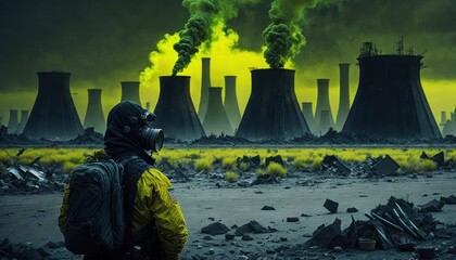 End of the world, nuclear disaster generative ai
