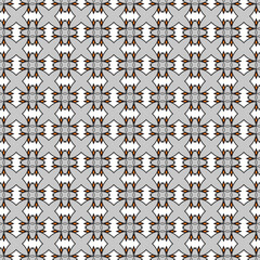 Seamless Mandala Classic Antique Shape Tile Template Luxury Print Beautiful Fashion Modern Decorative Geometric Backdrop Texture Fabric Design Retro Art Wallpaper Textile Background Pattern.