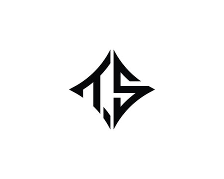 TS Logo design vector template