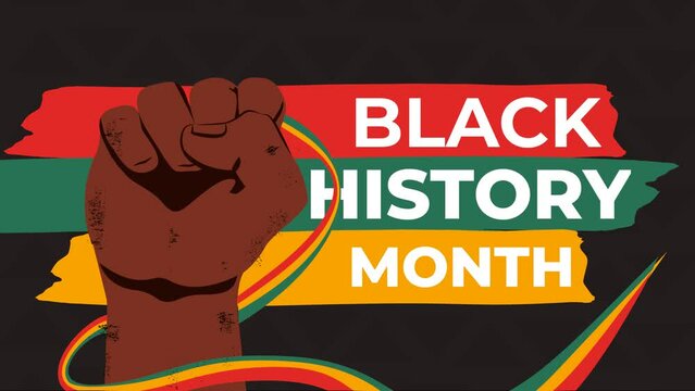 Vibrant animation for Black History Month