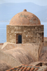 Monemvasia (Peloponnese, Greece) - The Church Agios Nikolaos built in the 18th century by the Venetians.
