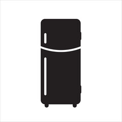 Refrigerator vector icon. Frig flat sign design. Freezer symbol pictogram. Frig icon. Refrigerator sign. UX UI icon