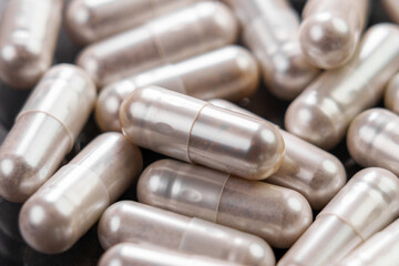 Narcotic drug pharmaceutical capsules