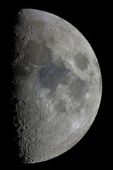 First quarter of the Moon