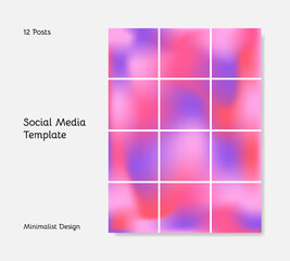 Fototapeta premium Abstract puzzle background template.