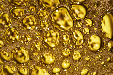 Abstract background. Spherical elements. Fantastic background.