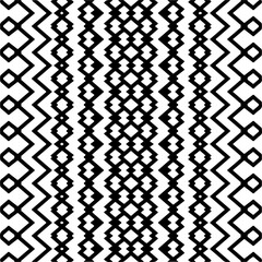 
Black and white abstract patterns.Seamless monochrome repeating pattern for web page, textures, card, poster, fabric, textile.