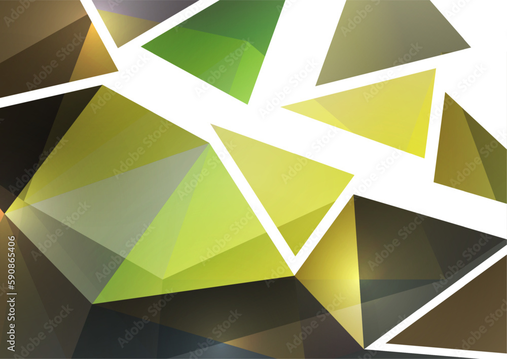 Poster polygonal abstract background of triangles in a modern style. place for text. use for banners, websi