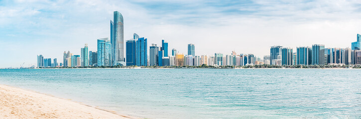 towering buildings of Abu Dhabi are not just a symbol of the city's progress and prosperity, but also serve as functional office spaces for some of the world's largest corporations and businesses.