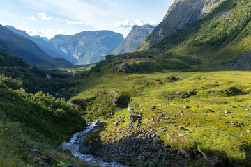 Tal Norwegen Landschaft