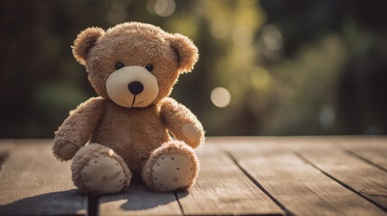 Cute Cuddly Teddy Bear | Generative Art 