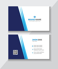 Modern and simple business card design, Luxury and elegant business card design, Business card design set template for company corporate style.