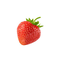 Red strawberry realistic