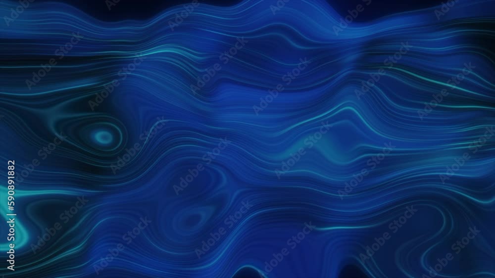 Poster Background of pattern of curved and circular lines on black backdrop. Motion. Beautiful luminous lines, oval patterns in motion.