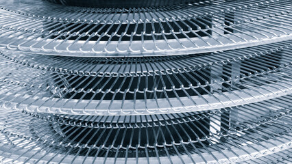 Metal tape belt of automatic conveyor