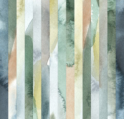 Beautiful abstract watercolor collage. Versatile artistic image for creative design projects: posters, banners, cards, magazines, prints and wallpapers. Decorative background.