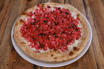 pizza praline sucré