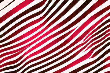 Striped red-white abstract background.