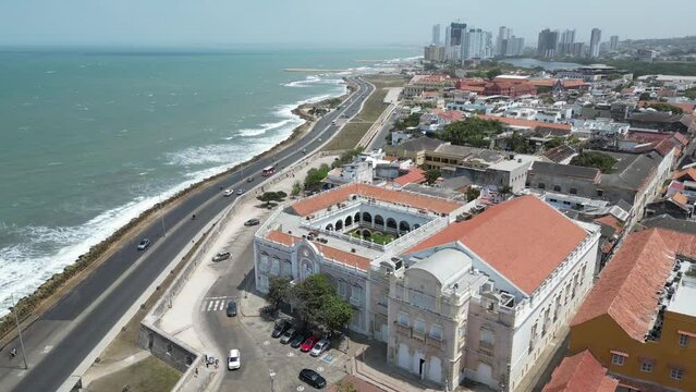 historic center of cartagena in colombia