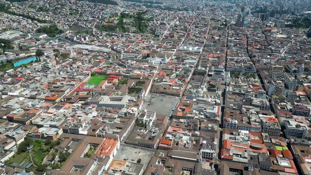 historic center of quito in ecuador