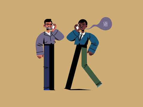 Businessmen characters
