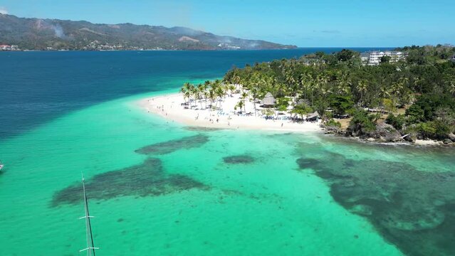 Cayo Levantado in the Dominican Republic