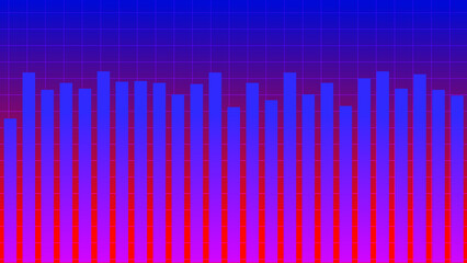 Abstract graph chart of stock market trade background.